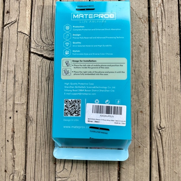 BNWT Silver Glitter Phone Case for iPhone 11 Pro Max - Picture 5 of 6